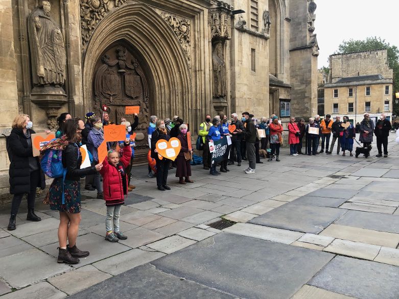 Bath & North East Somerset Shows its Heart for Refugees – Bath for Europe